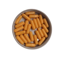 HEALSEE Capsules végétales vides HPMC jaunes à base de plantes, série de coques végétales colorées avec impression de logo disponible, fabriquées à Shenzhen, Chine