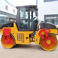 Chine Machine Rouleau de route Mini Asphalte Double Tambour Route Compacteur Rouleau Mini Rouleau de route