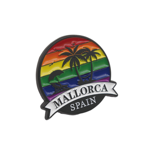 Personalizado <span class=keywords><strong>Barcelona</strong></span> España viaje recuerdo insignia Metal ciudad turística solapa Pins fabricante - Product Image 2