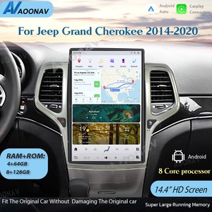 14.4Inch Car Radio for Jeep Grand Cherokee 2014-2020 Android Touch Stereo Screen GPS Navigation Multimedia Video Player Qualcomm - Product Image 2