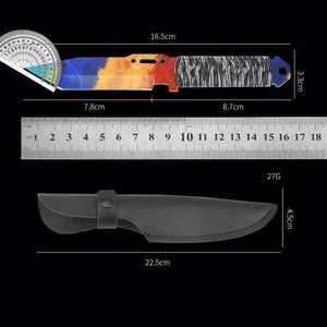 <span class=keywords><strong>Coltello</strong></span> <span class=keywords><strong>giocattolo</strong></span> OEM CSGO Paracord per esterni, campeggio, caccia, allenamento, modello M9 Talon Bowie, lama smussata multi-lama. - Product Image 2
