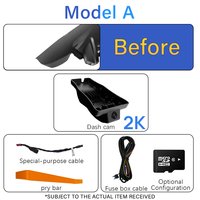 Caméra embarquée pour Hyundai Sonata 4G, avant 2K, arrière 1080p, ajustement personnalisé 2024-2026, enregistrement en boucle, vision nocturne, enregistreur vidéo Plug&Play