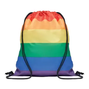 Sac RPET arc-en-ciel, merchandising durable - Product Image 1
