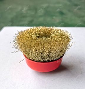 <b>Wire</b> <b>Brush</b> Brass <b>Wire</b> <b>Brush</b> Heavy Duty Crimped <b>Wire</b> Cup <b>Brush</b> - Product Image 6