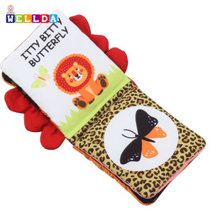 Livre en tissu pour bébé, lumineux et ludique, avec <span class=keywords><strong>des</strong></span> motifs adorables pour stimuler la sensation et le toucher - Product Image 3
