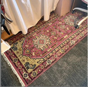 Tapis d'intérieur moderne de luxe en laine faite à la main de haute qualité, taille personnalisée, lavable, antidérapant, couleur unie, pour la maison, la salle à manger, le salon, le hall - Product Image 1
