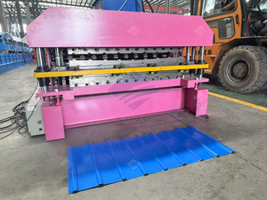 Máquina de Conformado en Frío de Lámina de Acero Trapezoidal de Alta Velocidad, Anticorrosiva, de Doble Capa, para Techos Metálicos en la Construcción - Product Image 2