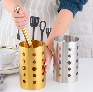 Paslanmaz çelik pişirme mutfak aleti tutucu, spalas için mutfak eşyası mutfak aleti tutucu s, kaşık - Product Image 6