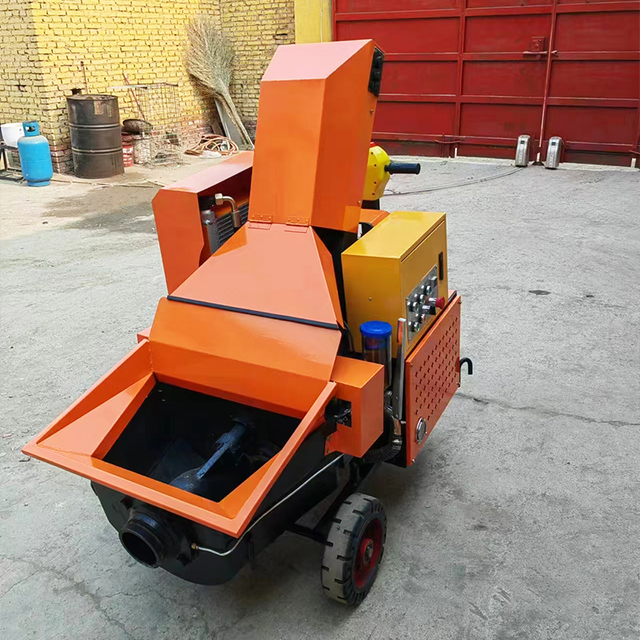 New Coming Small Mixer Concrete Pump Core Component Motor Machine Small Automatic High Power Electric Concrete Pump