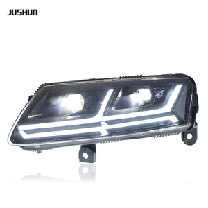 Ensemble de phares Jushun Audi A6L LED Bi-Xénon avec feux de jour 15000 Lm, version base argent et noir - Product Image 4