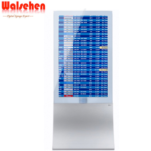 Kép Hai Mặt QLED Kỹ Thuật Số Biển Quảng Cáo Hiển Thị Cho Sân Bay Chuyến Bay Trạm Thông Tin - Product Image 4