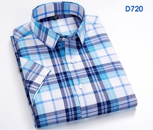 <span class=keywords><strong>Camicia</strong></span> Casual da lavoro con bottoni <span class=keywords><strong>a</strong></span> maniche corte <span class=keywords><strong>a</strong></span> <span class=keywords><strong>quadri</strong></span> da <span class=keywords><strong>uomo</strong></span> - Product Image 6