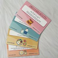 Aimant publicitaire personnalisé écologique imprimé numériquement, cadeau promotionnel, carte de visite, aimant pour réfrigérateur