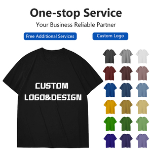 प्रथम श्रेणी गुणवत्ता वाले सूती कस्टम लोगो पुरुषों के लिए कस्टम टी शर्ट प्रिंटिंग सादे ओवरसाइज टी शर्ट - Product Image 2