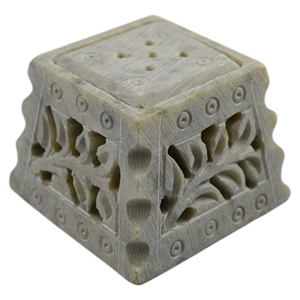 กระถางธูปหินธรรมชาติ,แท่นปักธูปออกแบบตามธรรมชาติสำหรับตกแต่งและตกแต่งในร่ม - Product Image 2