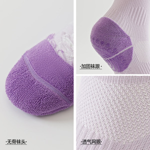Yoga <b>socks</b>, Pilates fitness anti-slip <b>socks</b>, professional graded compression calf <b>socks</b>, shock-absorbing anti-slip <b>long</b> sports - Product Image 4