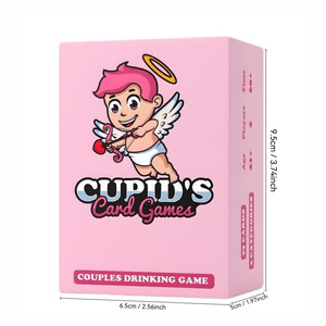 Cartes de <span class=keywords><strong>jeu</strong></span> de société personnalisées avec logo pour adultes : <span class=keywords><strong>Jeu</strong></span> de défi de groupe, jeux à boire pour couples, cartes pour soirée romantique et cartes de relation - Product Image 4