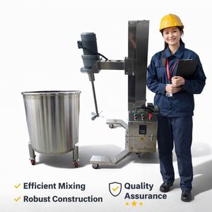 Dispersor de Emulsiones de 50-100L con Elevación Hidráulica, Dispersor de Alta Velocidad, Mezclador de Pintura, Mezclador de Alto Cizallamiento - Product Image 5