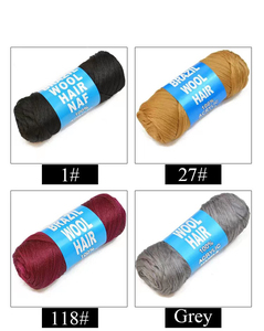 Filato acrilico 100% in lana brasiliana <span class=keywords><strong>per</strong></span> trecce trecce africane/torsione primaverile/Locs finte-<span class=keywords><strong>per</strong></span> lo Styling - Product Image 5