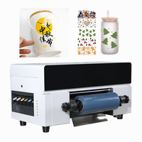 Mesin Printer UV DTF Tipe Baru Pasokan Pabrik, Mesin Cetak Otomatis dengan Printhead Epson, Printer Label Roll-to-Roll