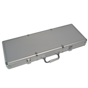 Tamaño caliente de <span class=keywords><strong>500</strong></span> piezas de <span class=keywords><strong>Poker</strong></span>, <span class=keywords><strong>fichas</strong></span> de capacidad maleta Negro Jack contenedor caso/caja maleta de aluminio - Product Image 4