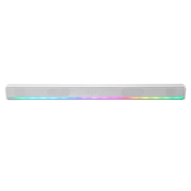 New Style Fashion Soundbar RGB LED Lighting Wireless for V5.3 Portable Speaker with USB TF AUX COAX 10-30W for Home Party