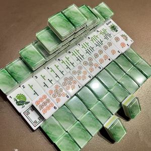 Custom Luxury Jewish Gift Travel Lucite <strong>rummikub</strong> 106 Tiles Oh Mahjong Rummi Cube Board Game Engraved Acrylic Rummy Tile Set - Product Image 6