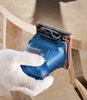 Ponceuse orbitale Bosch GSS 1400/1400A avec système de serrage robuste, tampon en feutre métallique, poignée ergonomique anti-fatigue