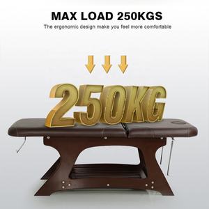 Luxus moderne Beauty Spa Salon Möbel Körperpflege verstellbare Massivholz <span class=keywords><strong>Thai</strong></span> Gesichts bett <span class=keywords><strong>Massage</strong></span> tisch - Product Image 6