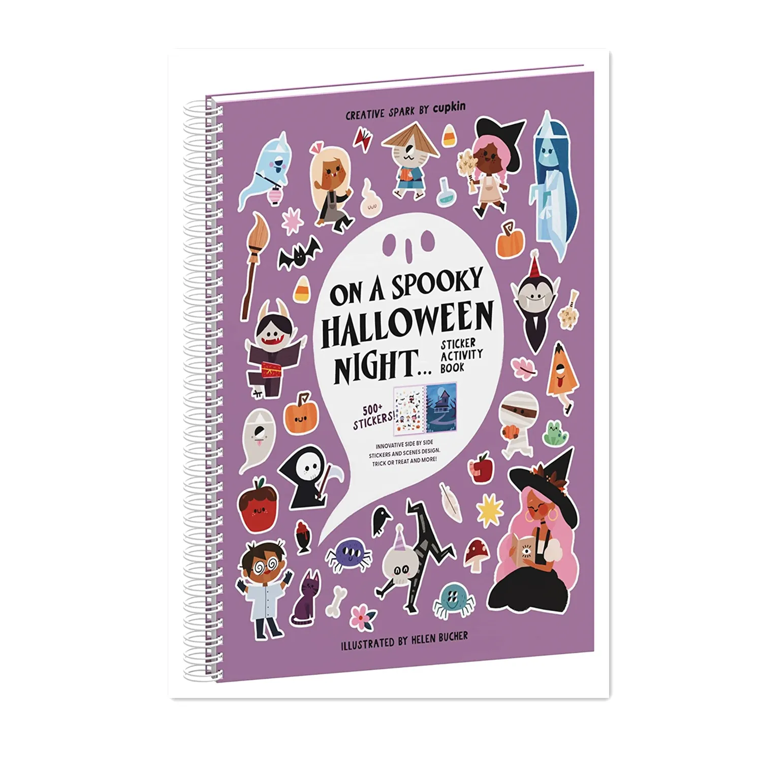 Factory Custom Wholesale Children Book Printing Halloween Children Activity Toys Fun Sticker Books for Kids