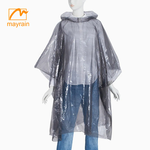 <strong>Customized</strong> Lightweight Disposable PE <strong>Raincoat</strong> Clear Single-Person Portable Rainwear for Camping Waterproof Plastic <strong>Raincoat</strong> - Product Image 3