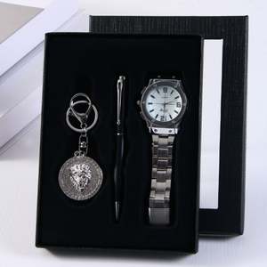 Wedding Gifts for <b>Guests</b> Souvenirs Man <b>Watch</b> Corporate Fathers Day Luxury Gifts Set - Product Image 4