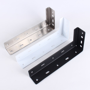 6 Inch Industrial Forged Steel Floating <b>Shelf</b> L/J Bracket - Heavy Duty Extra Wide Rustic <b>Shelf</b> Brackets - Product Image 6