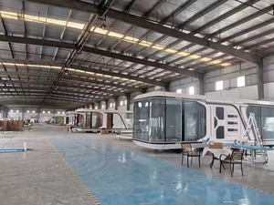 Maison conteneur personnalisée haut de gamme avec tables et chaises de loisirs de plein air à énergie <span class=keywords><strong>solaire</strong></span> pour appartements - Product Image 6