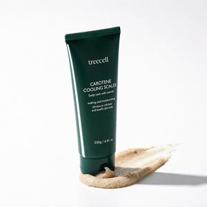 Treecell Carotene Cooling Scaler 250g Crema Herbal para el Cuidado del Cabello con Zanahorias Hidratante y Calmante - Product Image 1