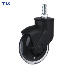 3 inch Ghế văn phòng đồ nội thất trong suốt Caster bánh xe 360 độ xoay Caster cho ghế văn phòng - Product Image 1