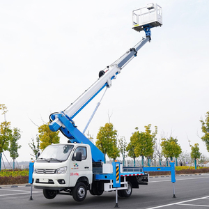 18m hydraulischer elektrischer Hub ausleger Teleskop arm Gelenk plattform Man Aerial Work Platforms - Product Image 6
