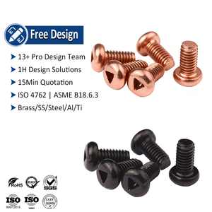 Chống trộm an ninh vít lớp phủ màu đen thép carbon Pan đầu tam giác ổ đĩa Máy Vít - Product Image 1