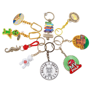 Customized 3d Metal Keyrings, Keychains with Float <strong>Ring</strong> or Anchor, with Branding Katana Keychain Metal Oval Metal Keychains - Product Image 5