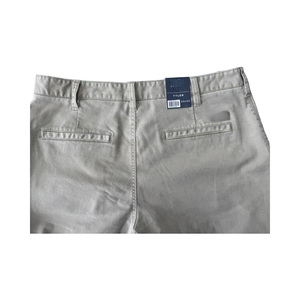 メンズクイックドライミッドウエストフォーマルコットンストレッチチノパンツ軽量プレーンフロントキャンバス色クイックドライミッドウエストフォーマル - Product Image 4