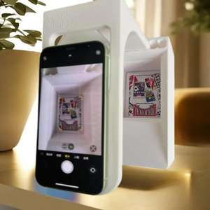 Soporte para Tarjetas Coleccionables de Tamaño Estándar, Escáner Portátil para Tarjetas Coleccionables con Soporte para Teléfono, Universal para Tarjetas de Juego - Product Image 2