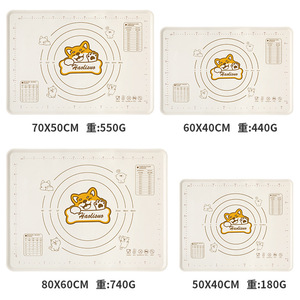 Silicone Kneading Mat Food Grade Thickened With Scale Baking Dough Rolling Mat Household Large Size - Product Image 5