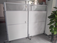 Bureau mobile personnalisé écran pliant cloison de séparation panneaux de confidentialité pour bureaux