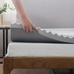 7 Zona <span class=keywords><strong>Topper</strong></span> de espuma de memória para cama king size dobrável colchão malha tecido capa refrigeração para casa quarto para escola Hotel - Product Image 4