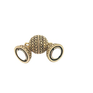 Composants de bijoux en alliage, or antique, 14 mm, 12 mm, perles pendentifs DIY avec boucle pour accessoires de création - Product Image 5