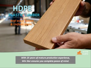 Planches en plastique garanties qualité, résistantes aux produits chimiques, pour bancs d'extérieur, en matériau HDPE, <span class=keywords><strong>bois</strong></span> synthétique, planches en plastique WinStar - Product Image 5