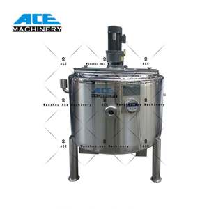 स्वचालित स्टेनलेस स्टील मिश्रण टैंक 50 100 200 300 500 2000 3000 5000 1000 लीटर गैलन - Product Image 5