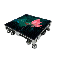 Jode vidéo interactive scène danse P4.81mm HD 3840Hz support de sol LED panneaux muraux écran interactif écran de sol affichage