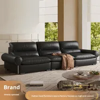 Canapé en bambou à rangées droites en sucre noir, design haut de gamme, vintage français, luxe léger, fabriqué en Chine, expédié par la poste