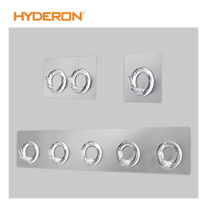 Ganchos Adhesivos Portátiles para Cocina y Baño, Sin Rastro, Sin Taladro, Removibles, Autoadhesivos, de <span class=keywords><strong>Metal</strong></span>, para Pared de Ducha - Product Image 5